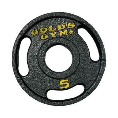 Used Golds Gym Olympic Plate (each) 5 Lb 11859-s000029426
