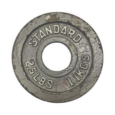 Used Standard Plate (each) 2.5 Lb 11859-s000029487
