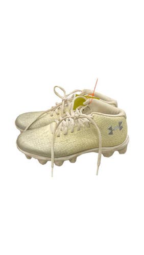 Used Under Armour Youth Fb Cleats White Youth 06.0 11859-s000028394