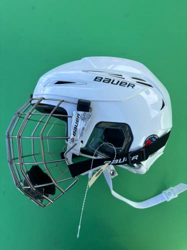 White Medium Bauer IMS 11.0 Helmet