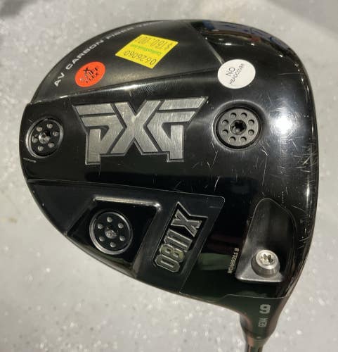 PXG 0811X 9 Driver 45.5" TENSEI AV Series Extra Stiff Flex Graphite MRH USED