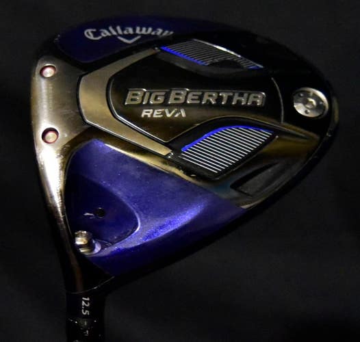 CALLAWAY BIG BERTHA REVA DRIVER LOFT: 12.5 FLEX: LADIES LENGHT: 44" LEFT HANDED