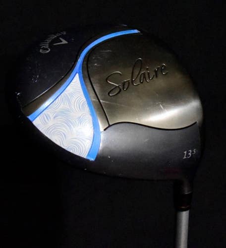 CALLAWAY SOLAIRE LOFT: 13.5 DRIVER FLEX: LADIES LENGHT: 44 IN RIGHT HANDED