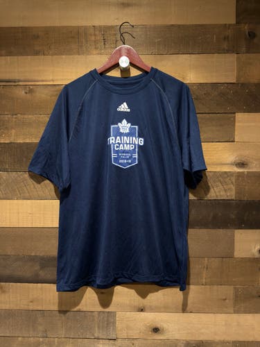 *New* Toronto Maple Leafs Adidas Training Camp T-Shirt (Large)