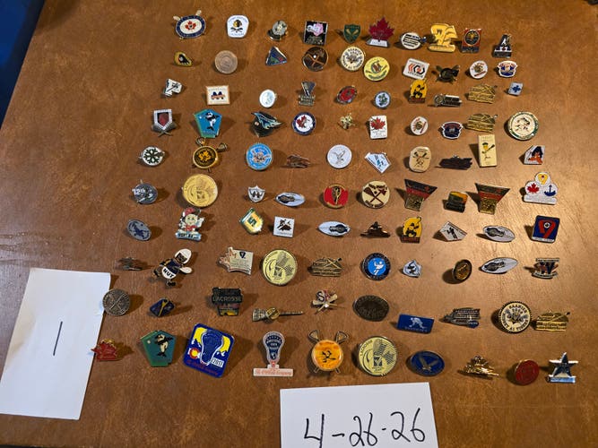 Lacrosse Pins (Used)