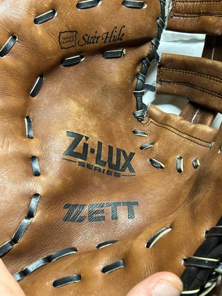 渉 ZETT ZETT Brown Leather Baseball Glove Zi - LUX Series Big