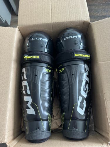 Senior CCM Tacks XF 15" Shin Pads (Used)