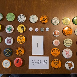 Lacrosse Pinbacks(Used)
