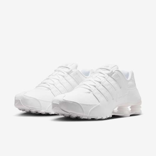Nike Shox NZ 378341-128 Sneaker Men White Athletic Low Top Running Shoes MEW1331