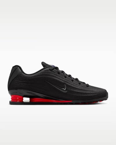Nike Shox Z HQ7540-002 Sneakers Womens Black Red Low Top Lifestyle Shoes MEW1316