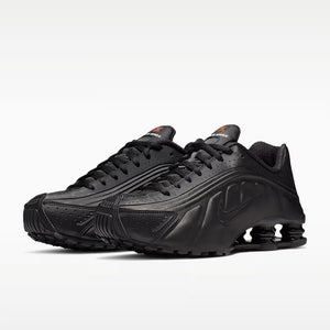 Nike Shox R4 AR3565-004 Sneakers Women's Black Low Top Athletic Shoes MEW948