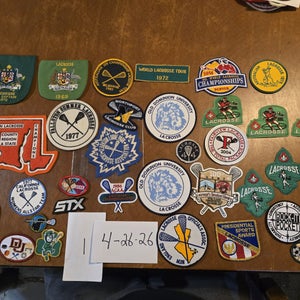 Lacrosse Patches (Used)