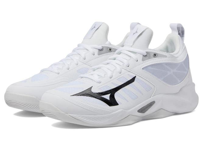 Mizuno Wave Dimension 430314.0090 Women's US 10 White Volleyball Shoes MEW1299