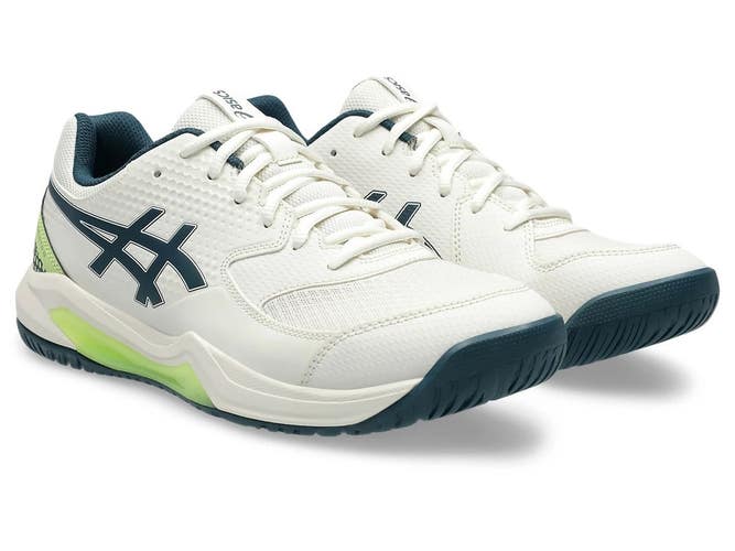 Asics Gel-Dedicate 8 1041A409-104 Men's US 11.5D Cream Pickleball Shoes MEW1296