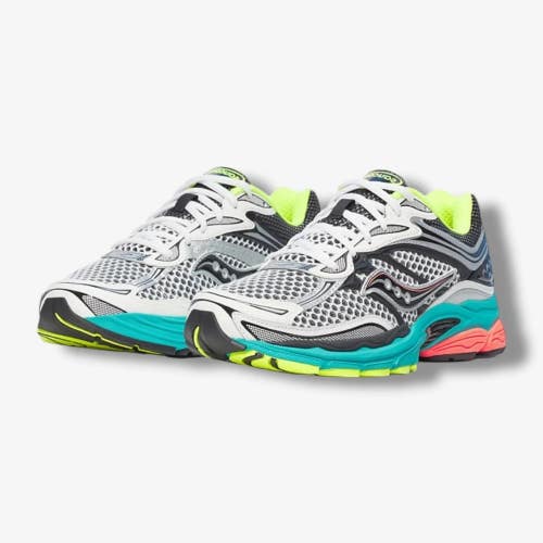 Saucony ProGrid Omni 9 S70739-27 Sneakers Men's Silver Lifestyle Shoes MEW1243