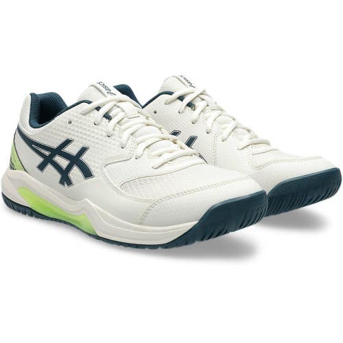 Asics Gel-Dedicate 8 1041A409-104 Sneakers Men 12D Cream Pickleball Shoes MEW971