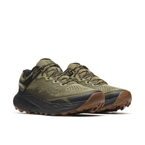 Merrell Nova 4 J068563 Sneakers Men's Olive Lace Up Trail Running Shoes MEW1014
