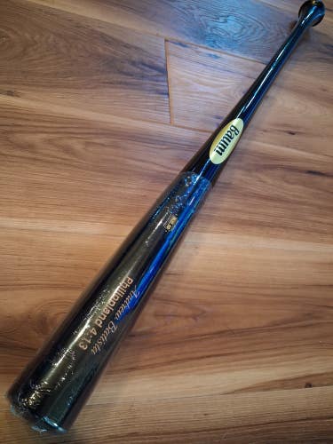 New In Wrapper Baum Gold 33.5 in Wood Comp Baseball Bat Pro Flared Personalized