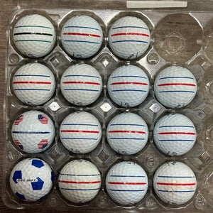 15 Callaway Chrome Soft and ERC Soft Triple Track Golf Balls (5A/4A)
