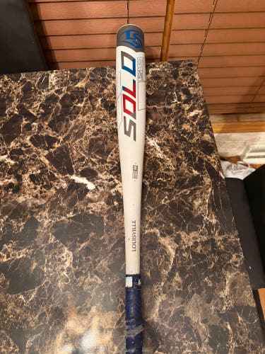 2019 Louisville Slugger Solo 619 Alloy BBCOR Certified Bat (-3) 29 oz 32" (Used)