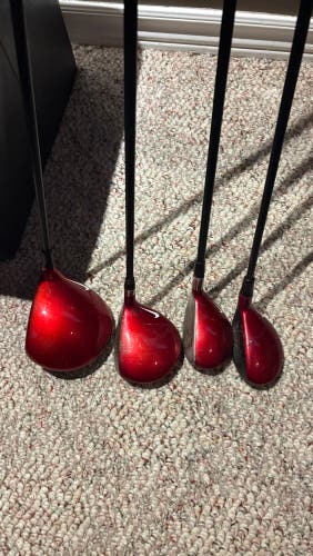 Nike Clubs Driver, 3 Wood, 3 hybrid and 4 hybrid (Left hand)