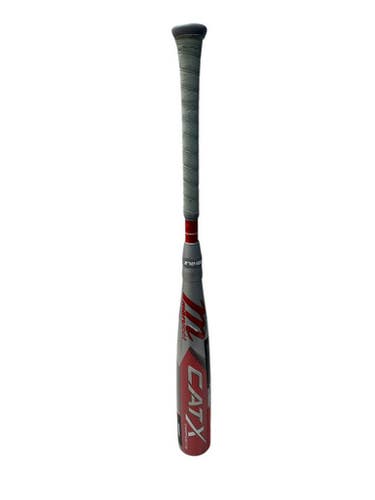 New Niw Marucci Cat X Comp Bb Sb Usssa 2 3 4 Bat Silver And Red 30" 11835-s000202796