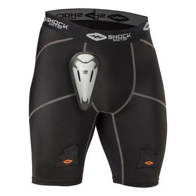 New Shock Doctor Youth Compression Hockey Short With Bio-flex Cup Medium 11506-shd31730m
