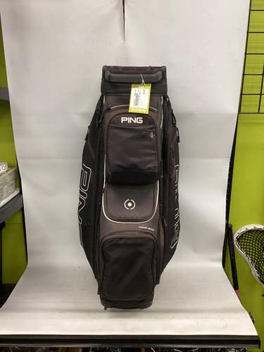 Used Ping 14 Slot Cart Bag Mens Cart Bag Black 11851-s000047620
