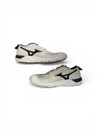 Used Mizuno Vb Shoes Adult White Senior 8 11873-s000231189