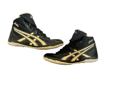 Used Asics Wrestling Shoes Black Junior 05.5 11873-c000228874