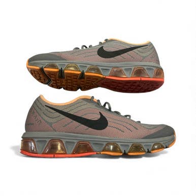 Used Nike Basketball Shoes Gun Metal And Coral Senior 8 11873-s000226590
