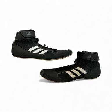 Used Adidas Wrestling Shoes Black Senior 8 11873-s000226491