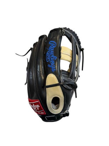Like New Rawlings Pros302-6cb Bb Sb Glove Rh Throw Black 12 3 4" 11873-s000219002