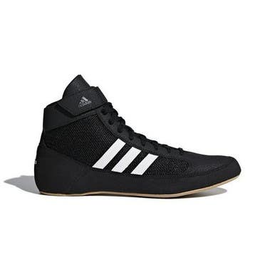 New Adidas Hvc 2 Wrestling Shoes Black White Sr 10 11873-adi221-aq3325-010