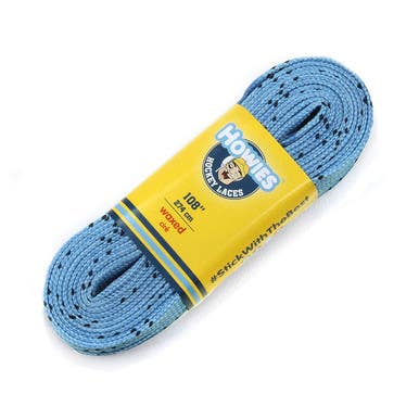 New 96" Sky Blue Waxed Laces 11873-how96waxskyblue