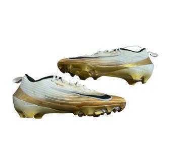 Used Nike Vapor Adult Fb Cleats Gold Senior 9.5 11873-s000239734