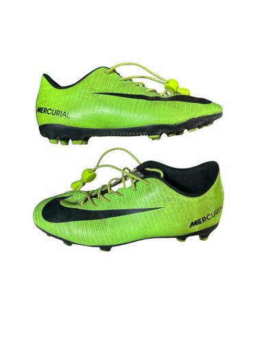 Used Nike Mercurial Soccer Cleats Kelly Green Junior 04 11873-s000219346