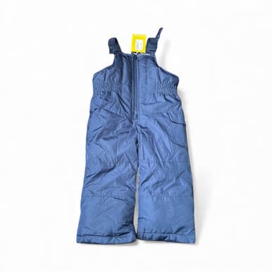Used Snow Bibs Navy Blue Youth 11873-s000220857