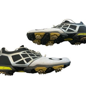 Used Oakley Mens Golf Shoes White Senior 11.5 11873-s000237783