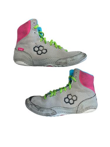 Used Rudis Wrestling Shoes Grey Junior 04 11873-s000236673