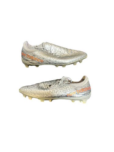 Used New Balance Soccer Cleats Grey Junior 04.5 11873-c000230867