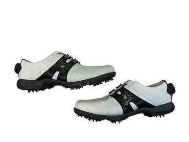 Used Foot Joy Mens Golf Shoes White Senior 9 11873-s000229799