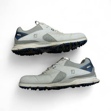 Used Footjoy (already In As Foot Joy) Mens Golf Shoes White Senior 9 11873-s000216247