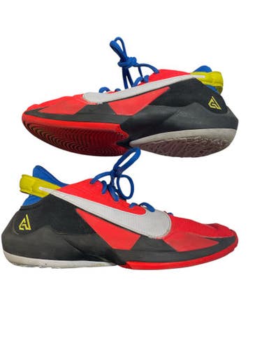 Used Nike Giannis Basketball Shoes Orange Senior 6 11873-s000213784