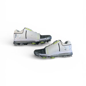 Used Under Armour Mens Golf Shoes White Senior 5 11873-s000205456