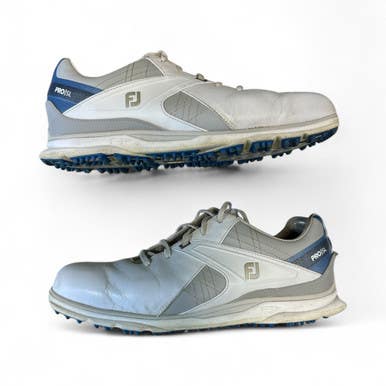 Used Foot Joy Mens Golf Shoes White Senior 9 11873-c000212327