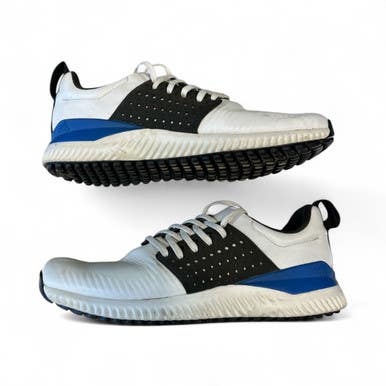 Used Adidas Mens Golf Shoes White Senior 9 11873-c000215323