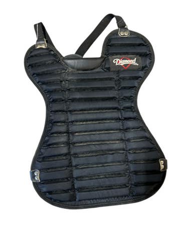 Used Diamond Catchers Chest Protector Black Junior 11873-s000185682