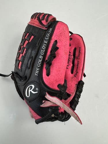 Used Rawlings Pl950bp Bb Sb Glove Rh Throw Pink 9 1 2" 11860-s000310057
