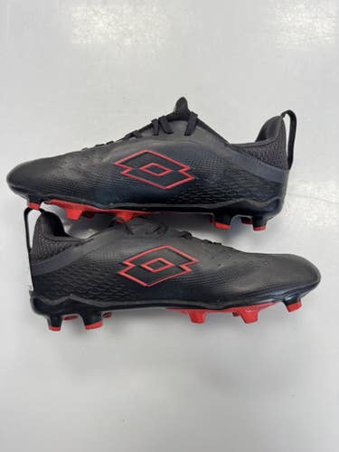 Used Lotto Soccer Cleats Black Junior 05 11860-c000310052